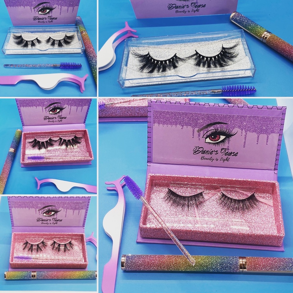 ❤️ 5 lash sets cruelty free mink eye lash bundle deal❤️